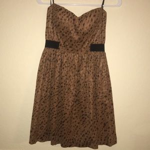 Cheetah print dress s/m